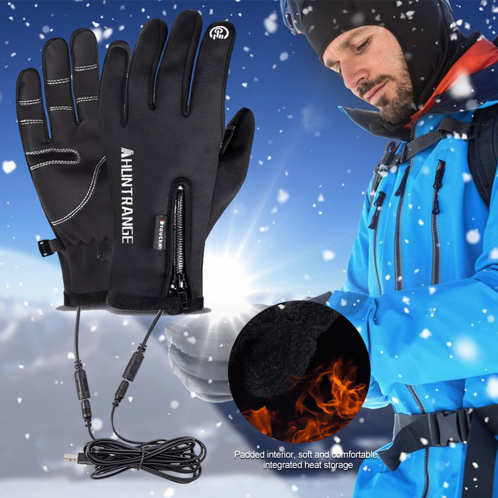 Winter Ski USB Heated Gloves T – обзор и цена Touch Screen Gloves