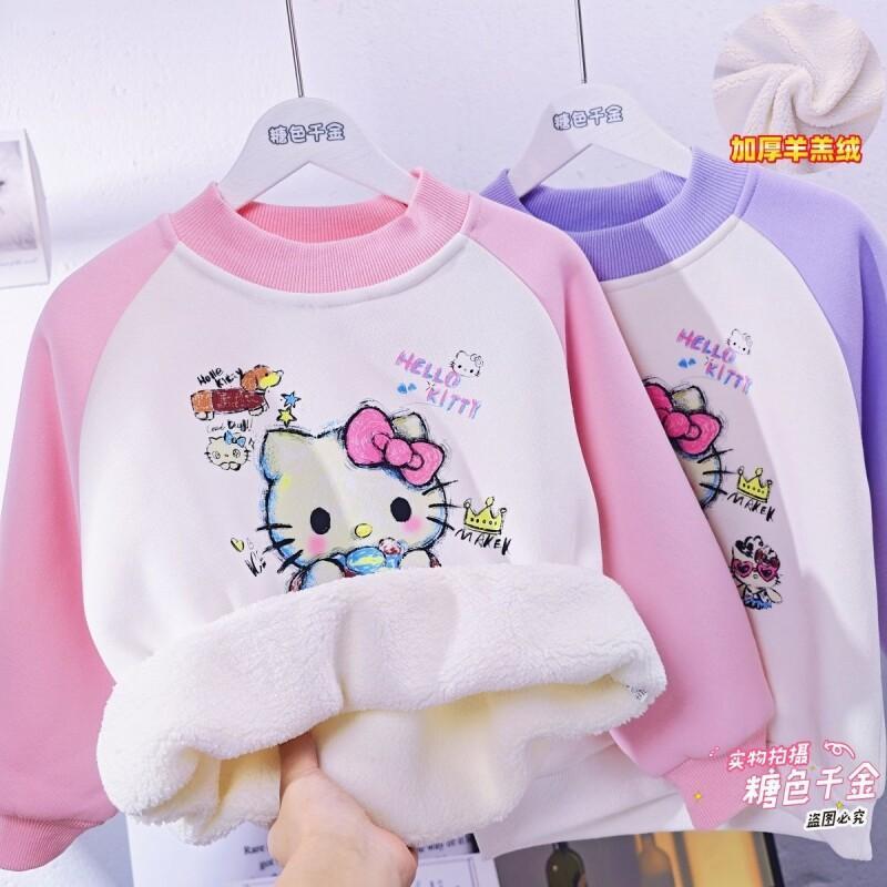 Sanrio Hello Kitty Girls Fleec – обзор и цена Sherpa Hoodie Fleece