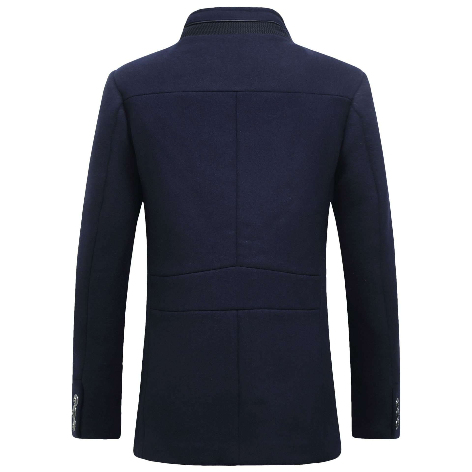 Fashion Men's Wool jacket Clas – обзор и цена Wool Coat Peacoat