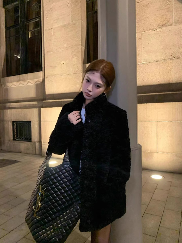 Lamb Wool Jacket Coat Woman Wa – обзор и цена Wool Coat Peacoat