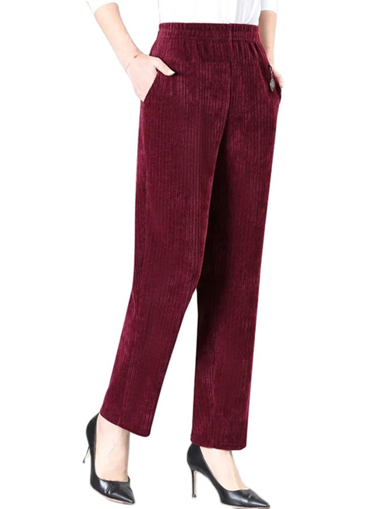Oversize XL-8XL Corduroy Pants – обзор и цена Corduroy Pant Warm