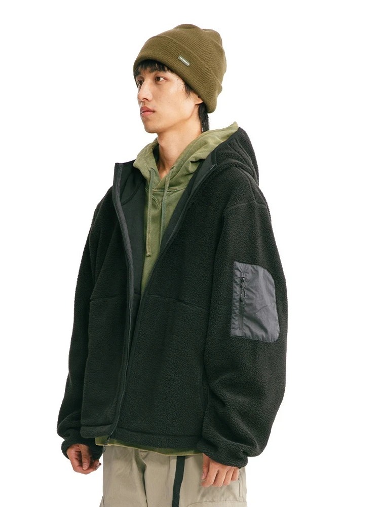 Mens Hoodie Autumn Winter Cott – обзор и цена Sherpa Hoodie Fleece