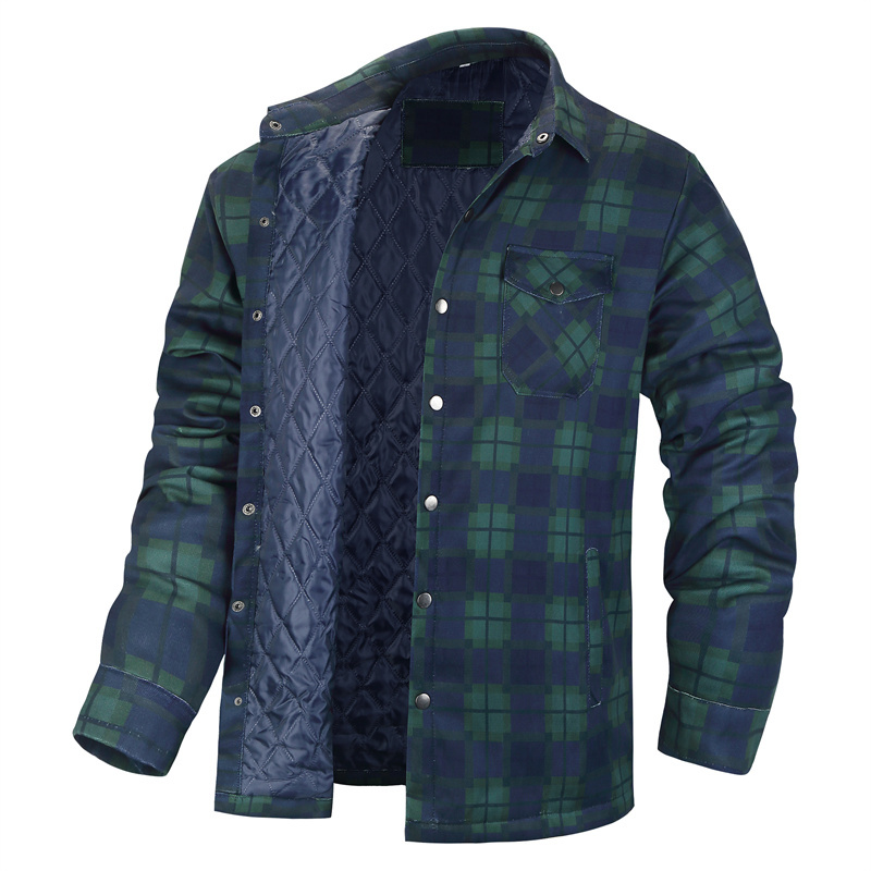 Winter Plaid Shirts For Mens T – обзор и цена Flannel Shirt Lined