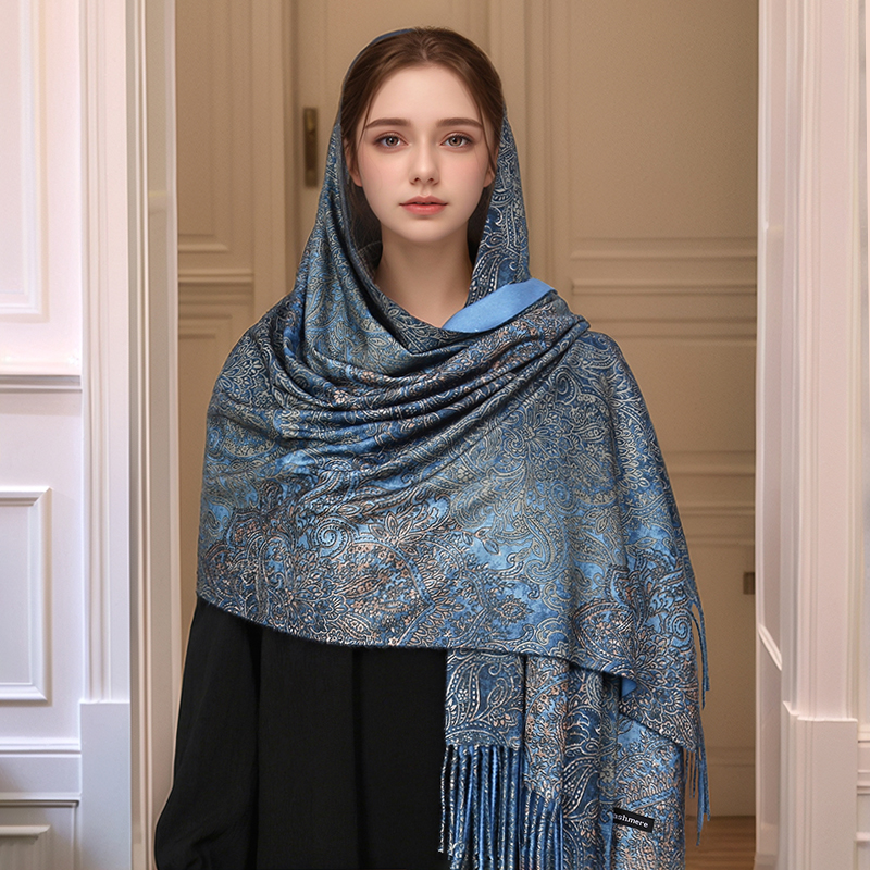Luxury Paisley Pashmina Shawl  – обзор и цена Cashmere Pashmina Wrap