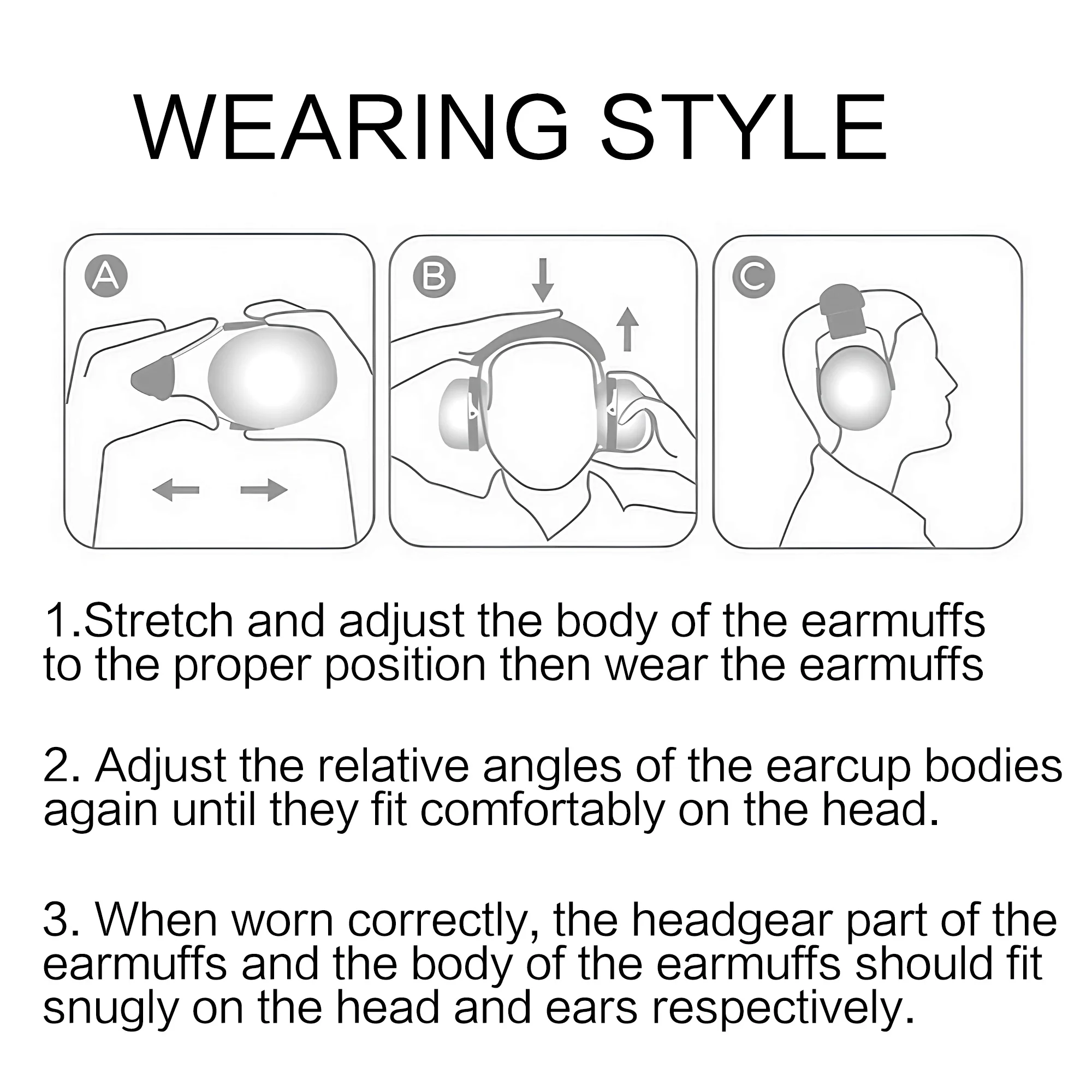 Outdoor Tactical Shooting Earm – обзор и цена Earmuffs Foldable