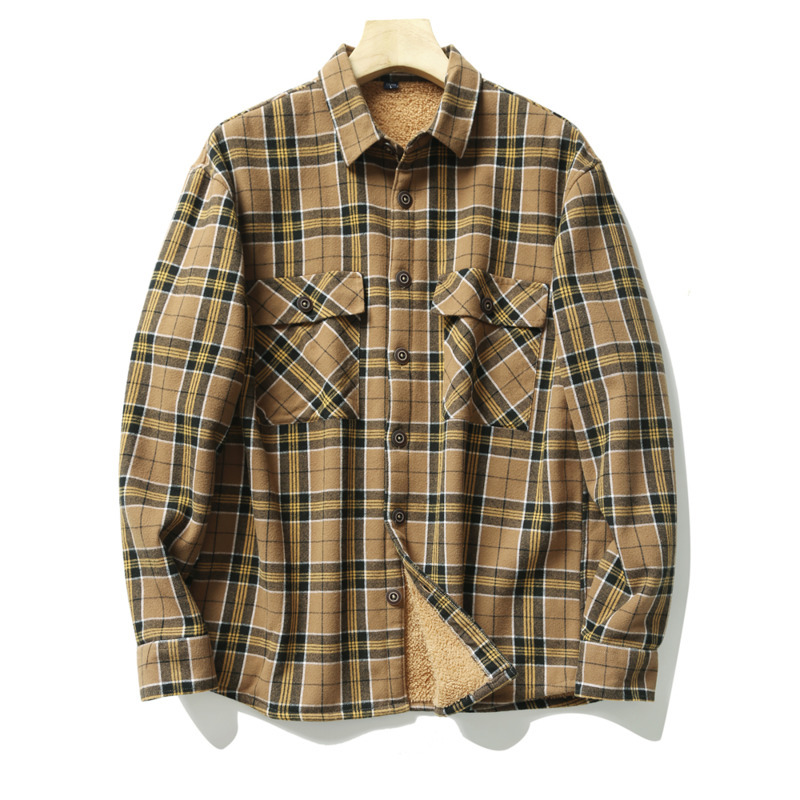 Men's Plaid Flannel Shirts Jac – обзор и цена Flannel Shirt Lined