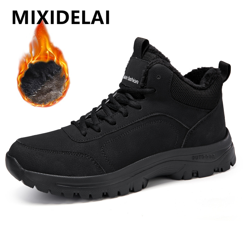 Winter Men's Boots Warm Plush  – обзор и цена Waterproof Winter Boot