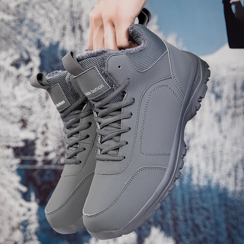 Winter Men's Boots Warm Plush  – обзор и цена Waterproof Winter Boot