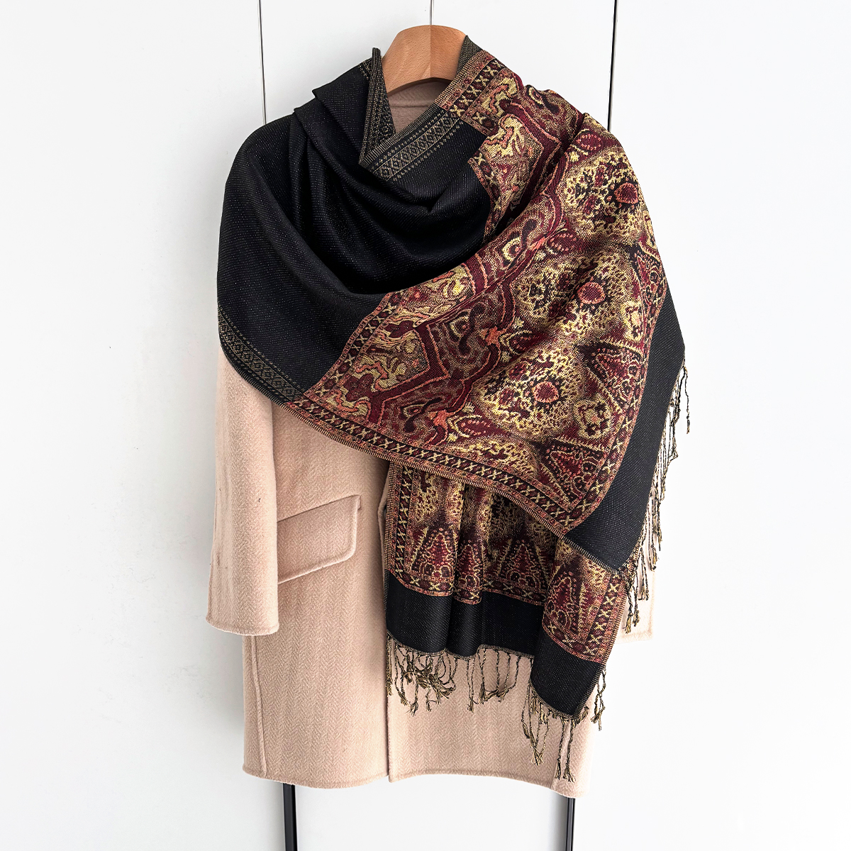Luxury Scarf For Women Autumn  – обзор и цена Cashmere Pashmina Wrap
