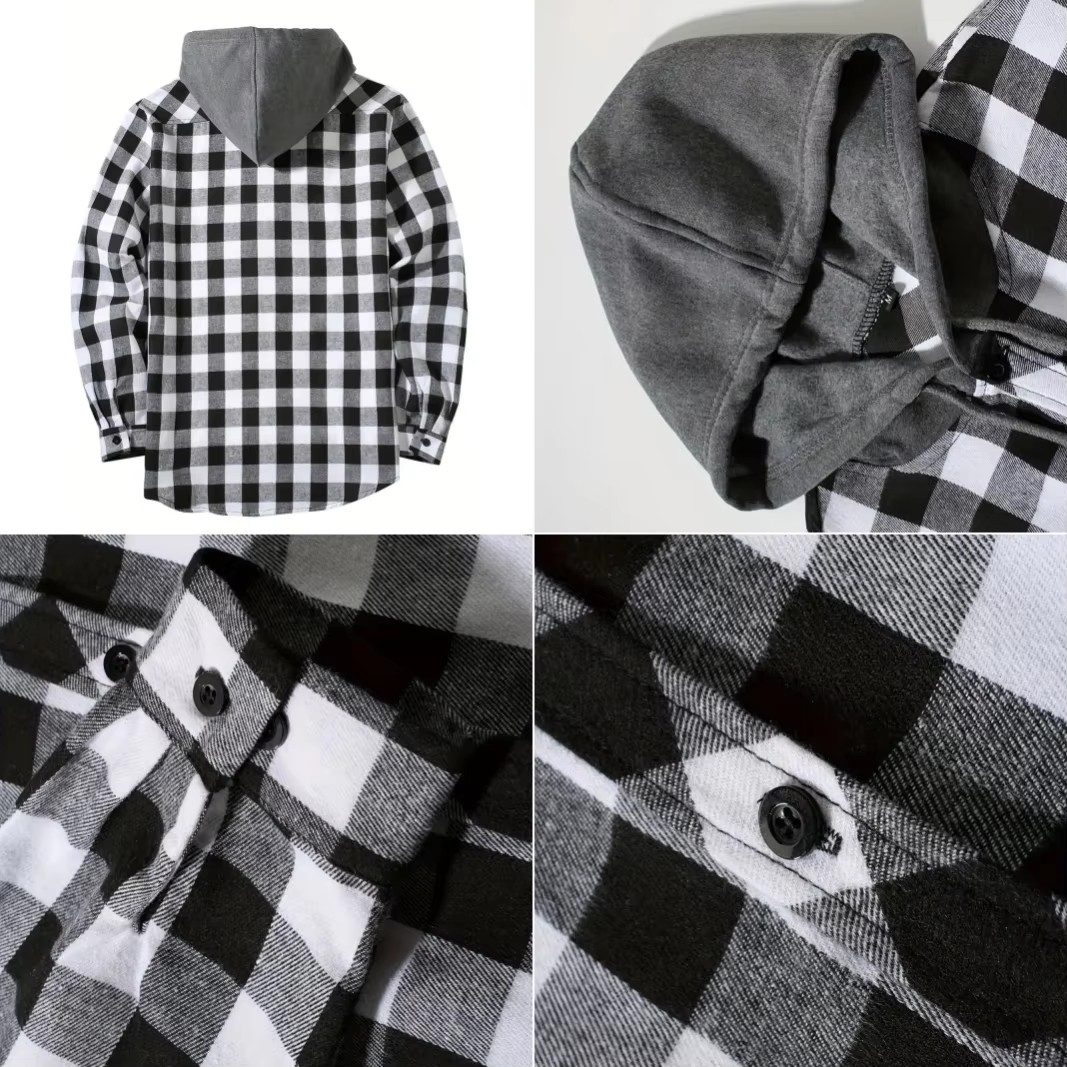 Men's Business Spring And Autu – обзор и цена Flannel Shirt Lined