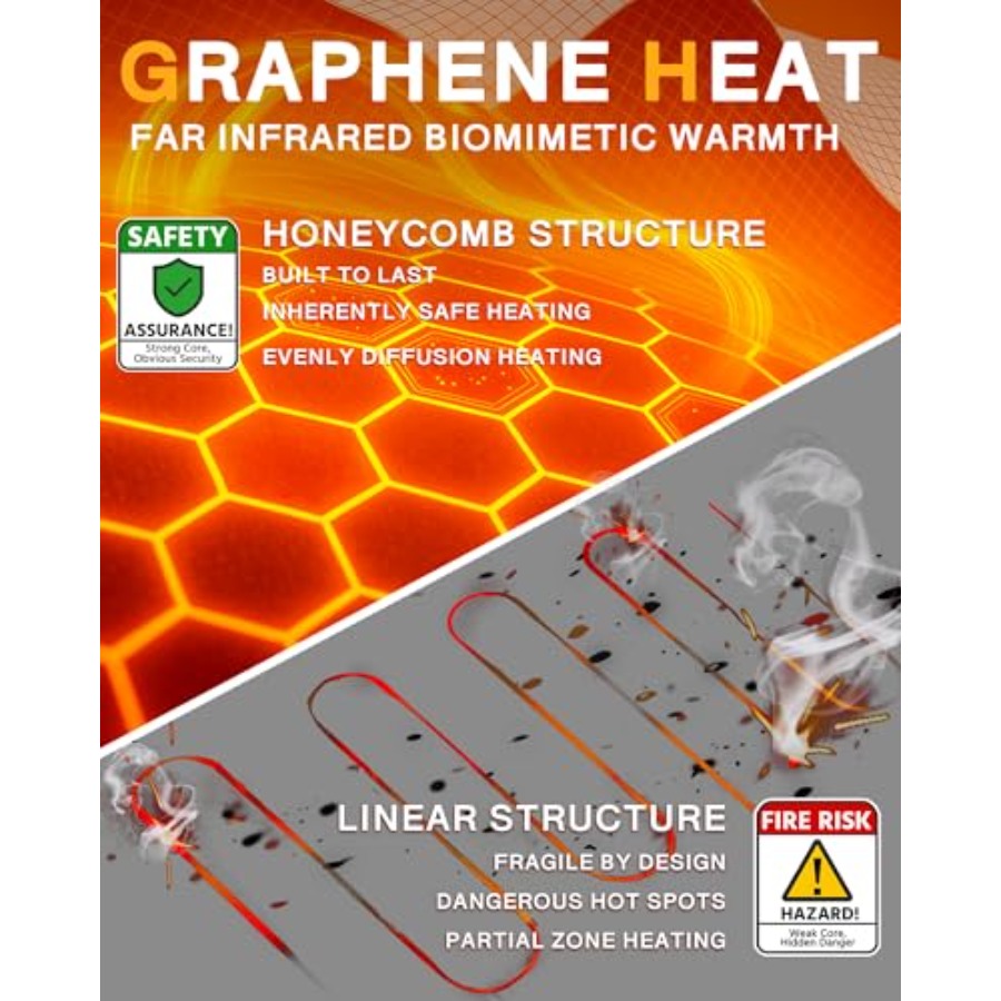 Wulcea Graphene Heated Vest Fo – обзор и цена Heated Vest Battery