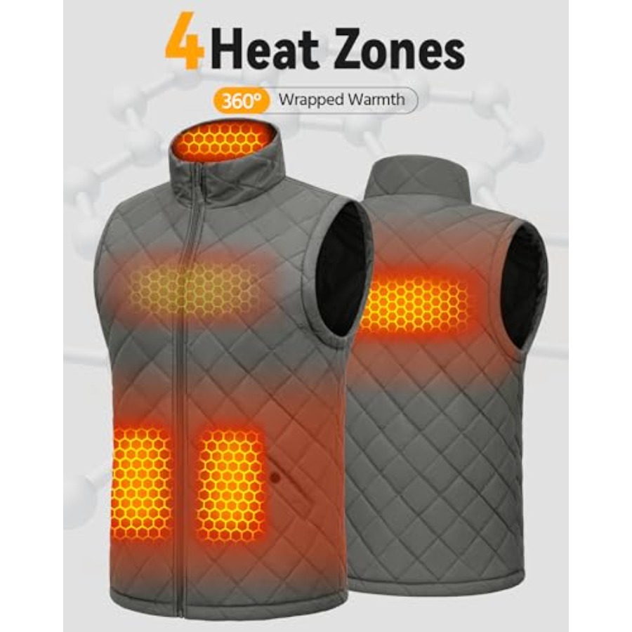 Wulcea Graphene Heated Vest Fo – обзор и цена Heated Vest Battery