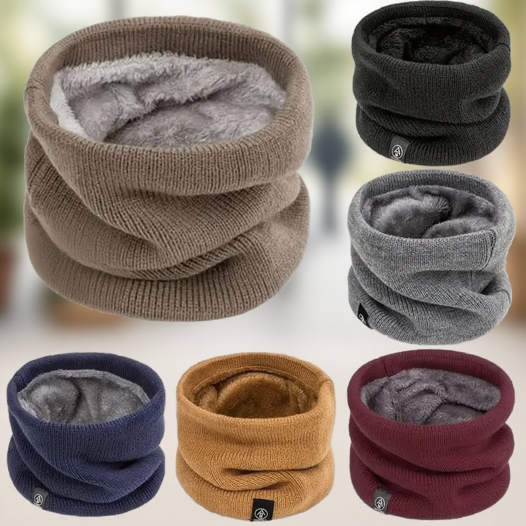 Warm Knitted Scarf Thickened P – обзор и цена Neck Gaiter Fleece