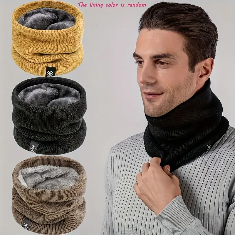 Warm Knitted Scarf Thickened P – обзор и цена Neck Gaiter Fleece