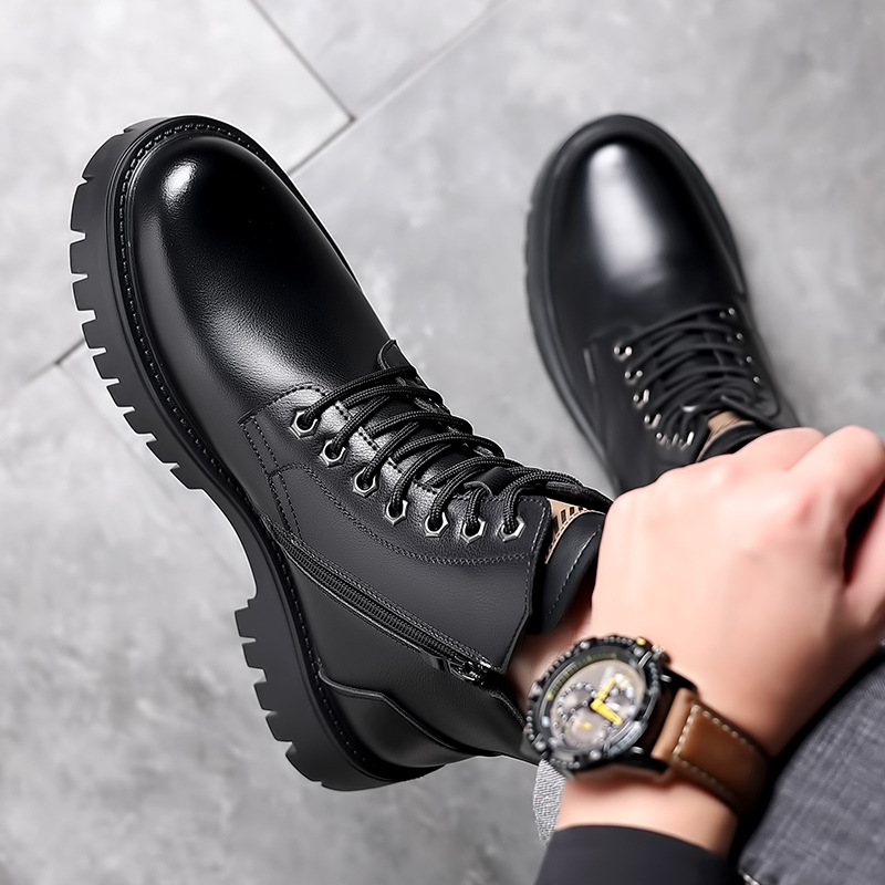 Men Classic Genuine Leather Bo – обзор и цена Waterproof Winter Boot