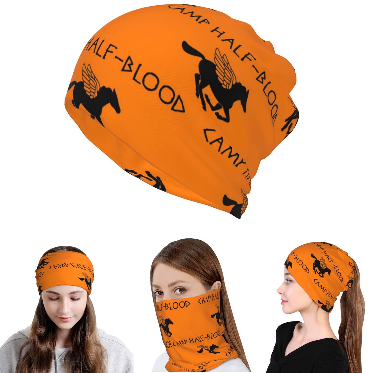 Camp Half-Blood - Percy Jackso – обзор и цена Knit Beanie Hat Warm