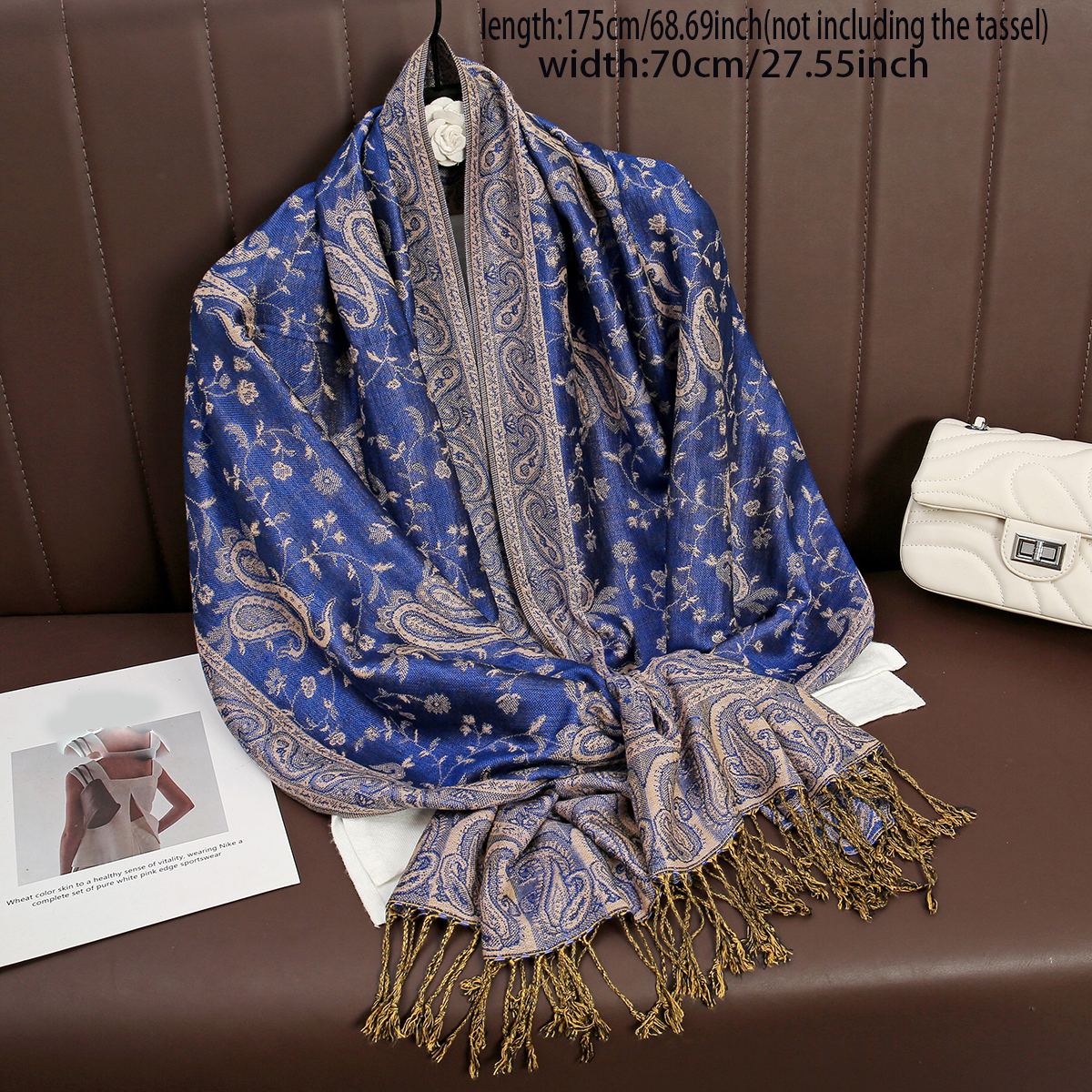 Luxury Brand Autumn Cashmere P – обзор и цена Cashmere Pashmina Wrap