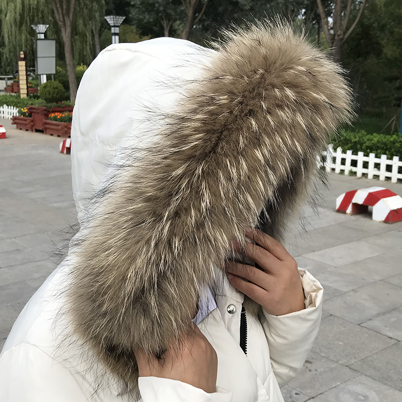 Real Fur Collar for Coat Parka – обзор и цена Shawl Wrap Winter