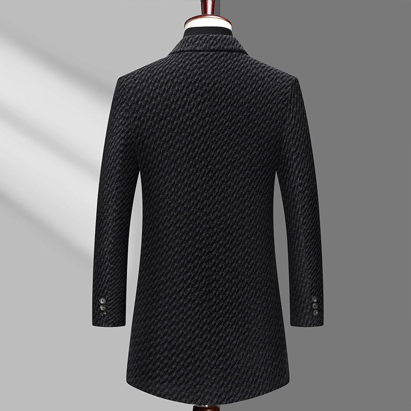 Long Coat Men Mens Wool Jacket – обзор и цена Wool Coat Peacoat
