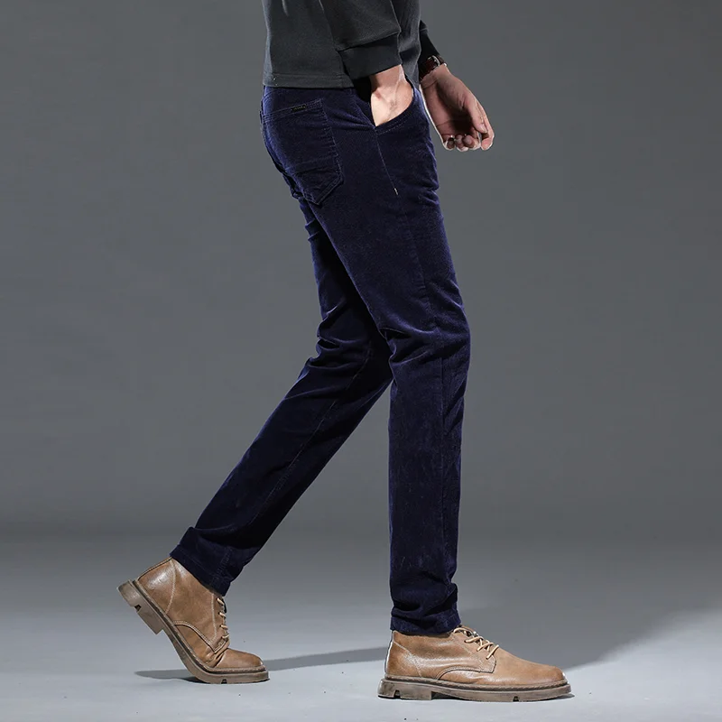 Winter New Men's Corduroy Flee – обзор и цена Corduroy Pant Warm