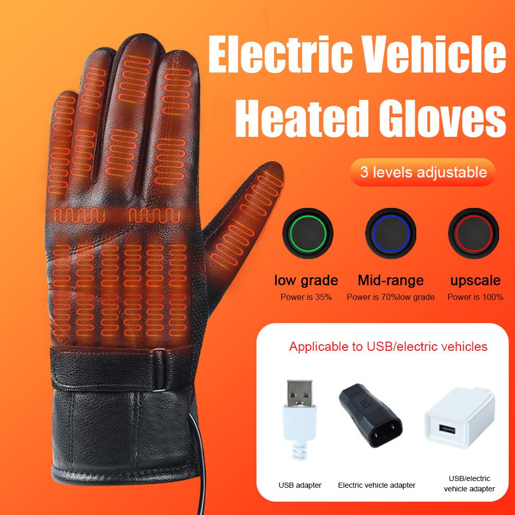 1 Pair USB Heating Gloves Rech – обзор и цена Touch Screen Gloves