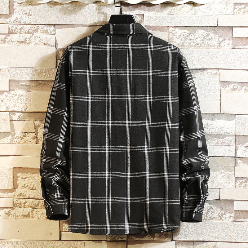 2025 Summer Men's Plaid Shirt  – обзор и цена Flannel Shirt Lined