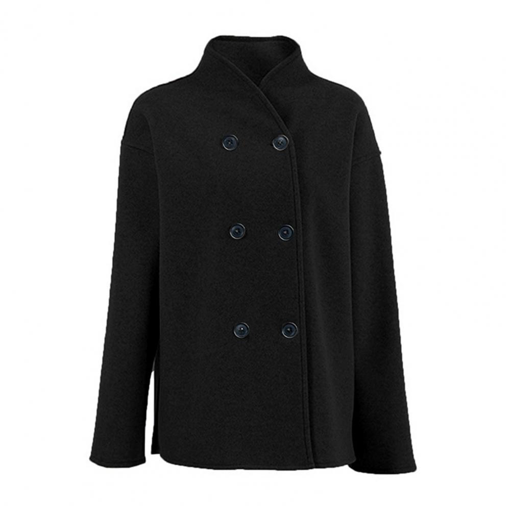 Women's Winter Cropped Wool Co – обзор и цена Wool Coat Peacoat