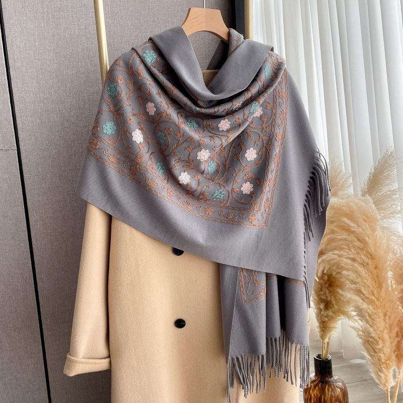 2025 New Embroidery Cashmere S – обзор и цена Cashmere Pashmina Wrap