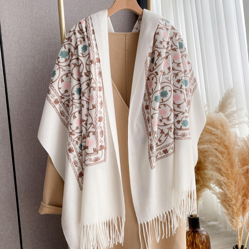 2025 New Embroidery Cashmere S – обзор и цена Cashmere Pashmina Wrap