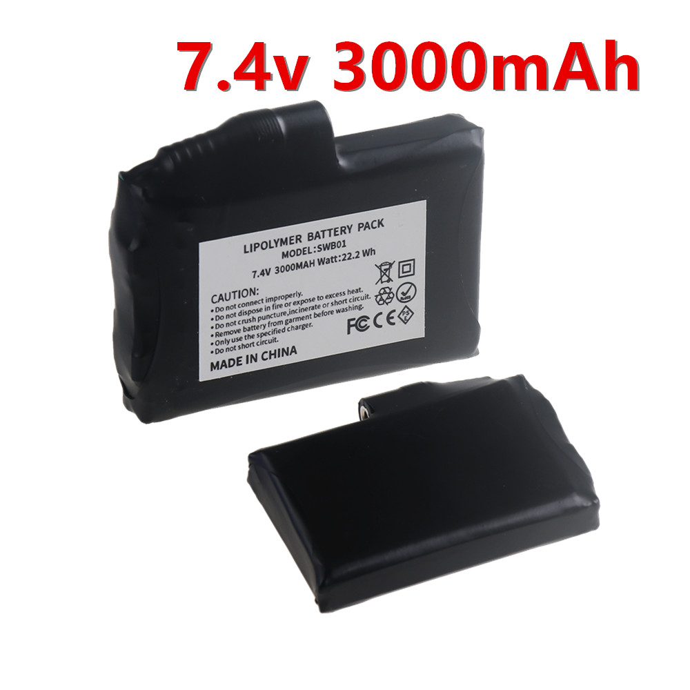 7.4V 3000mah Li-Polymer Batter – обзор и цена Heated Vest Battery