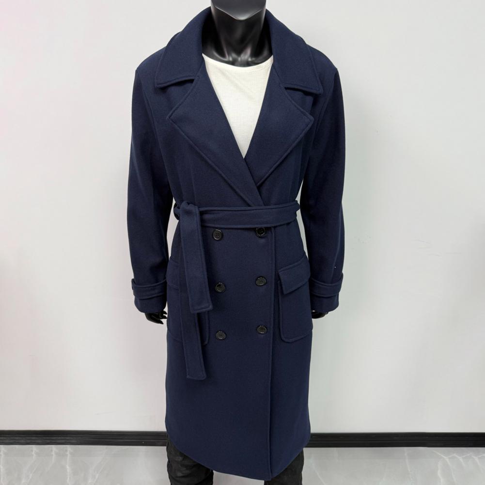 Women Coat Women's Double Brea – обзор и цена Wool Coat Peacoat
