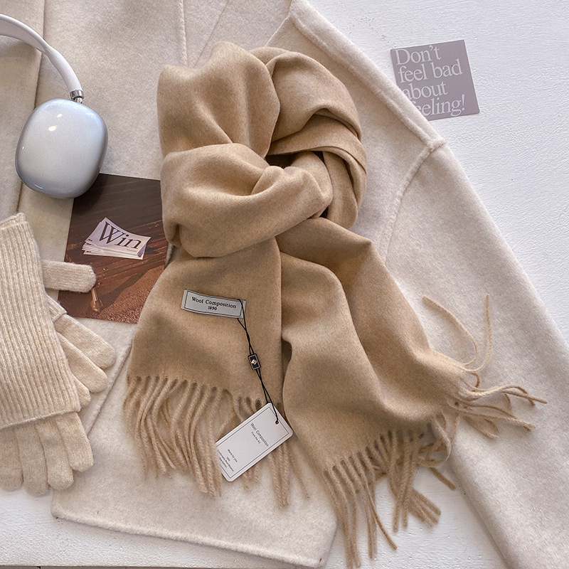 2024 Winter Wool Scarf For Wom – обзор и цена Cashmere Pashmina Wrap