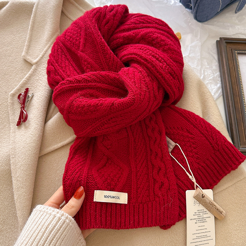 Luxury 100% Wool Scarf Women M – обзор и цена Shawl Wrap Winter