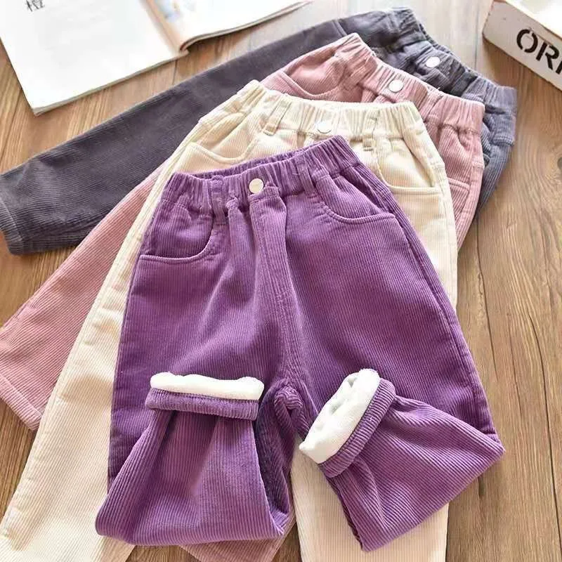 Velvet Lined Corduroy Kids Har – обзор и цена Corduroy Pant Warm