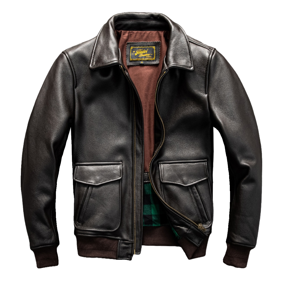 Dark Brown Winter Leather Jack – обзор и цена Down Jacket Packable