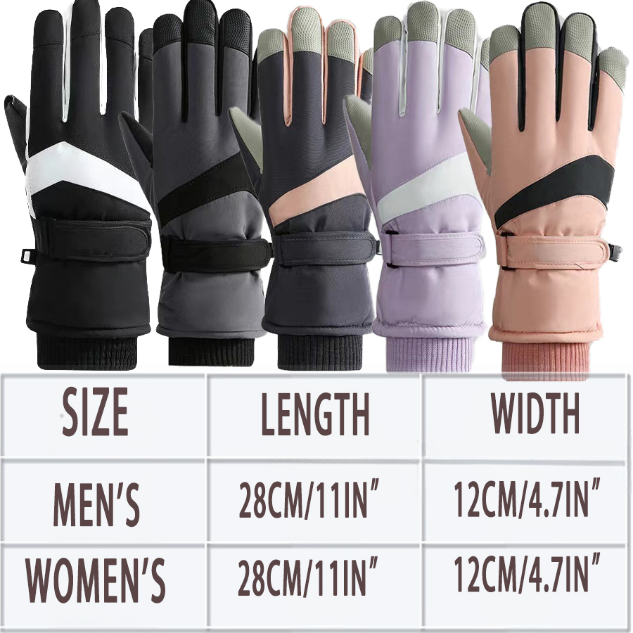 MuqiNush Waterproof Windproof  – обзор и цена Snow Glove Insulated