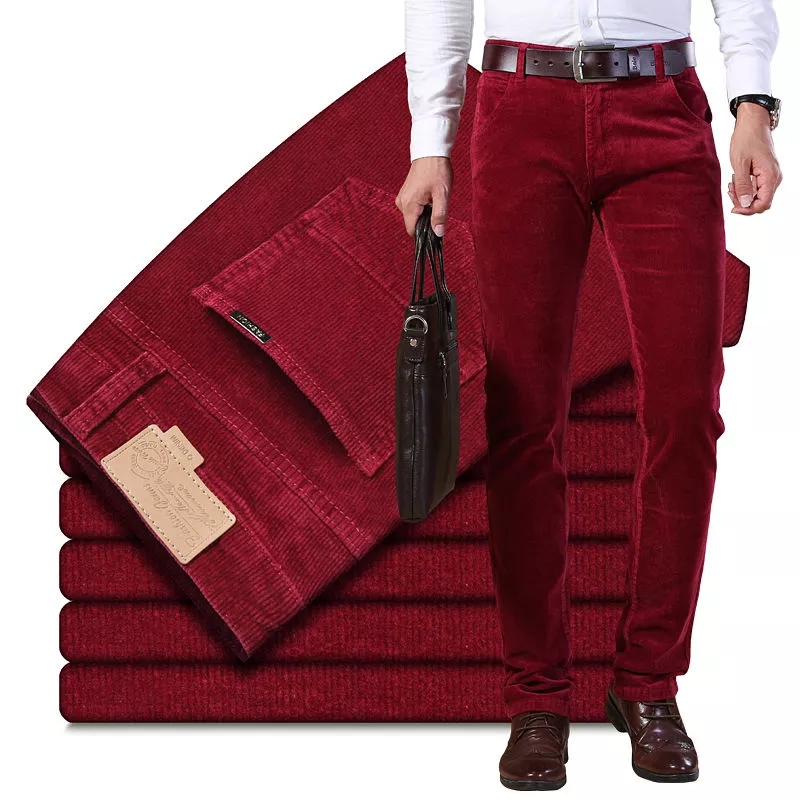 Autumn Winter Men`s Thick Warm – обзор и цена Corduroy Pant Warm