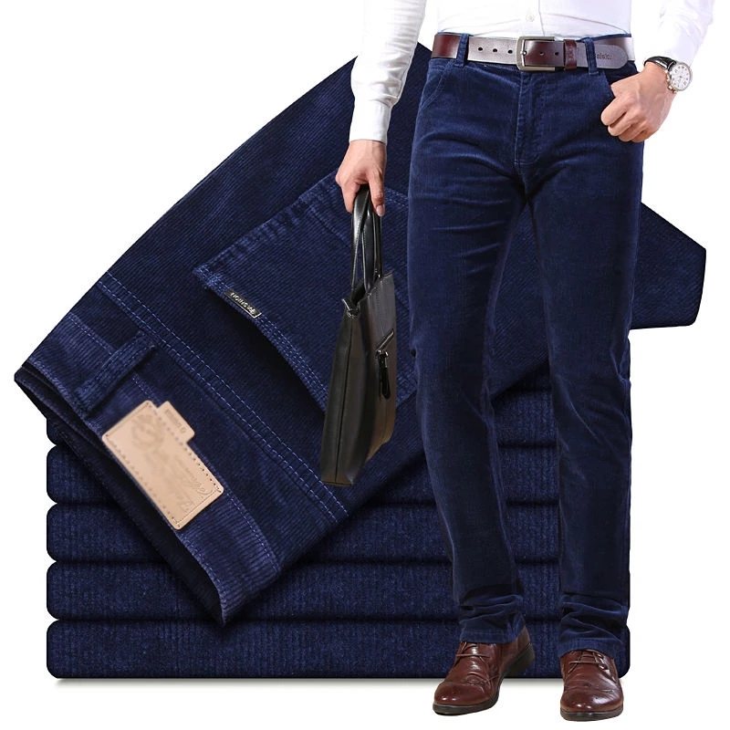 Autumn Winter Men`s Thick Warm – обзор и цена Corduroy Pant Warm