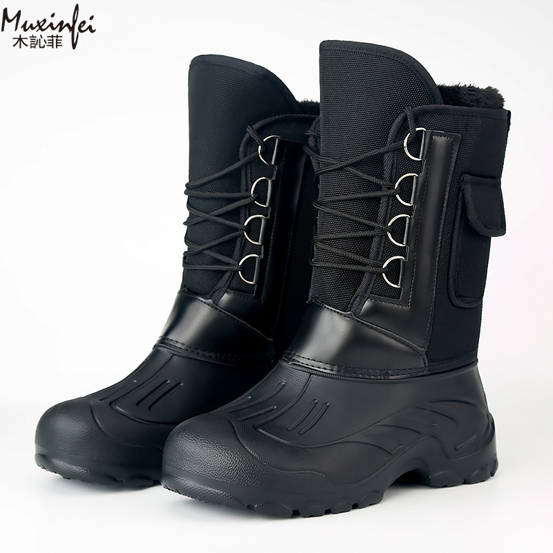 Men's Winter New Plush Thick H – обзор и цена Waterproof Winter Boot